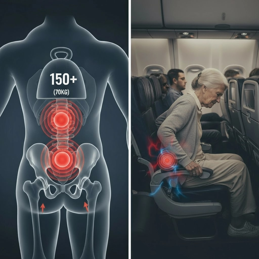 Cojín de Aire Ergonómico 3D - Alivio Instantáneo para Coxis y Espalda